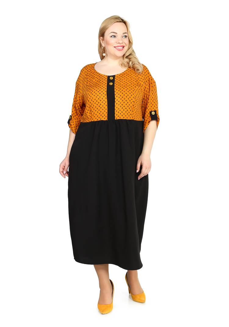 Платье Стильная Мозаика шир.  750, рис. 3