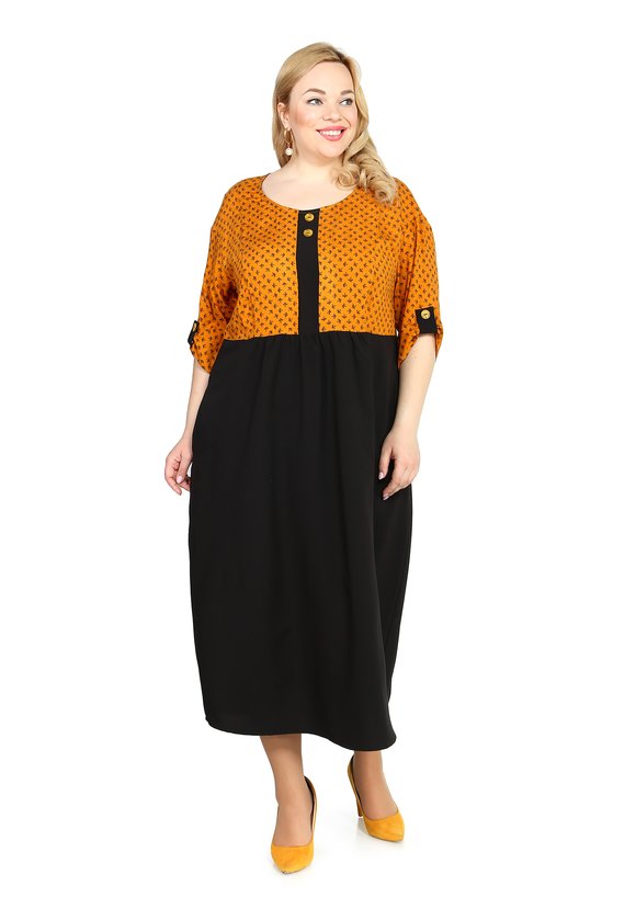 Платье Стильная Мозаика шир.  580, рис. 3