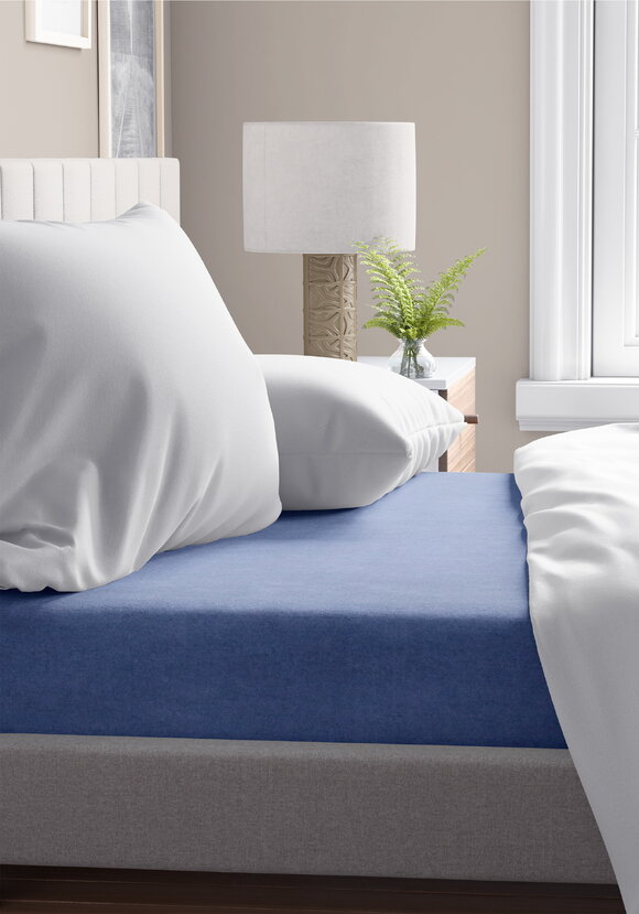 Простыня Эвкалипт однотонная шир.  580, рис. 16