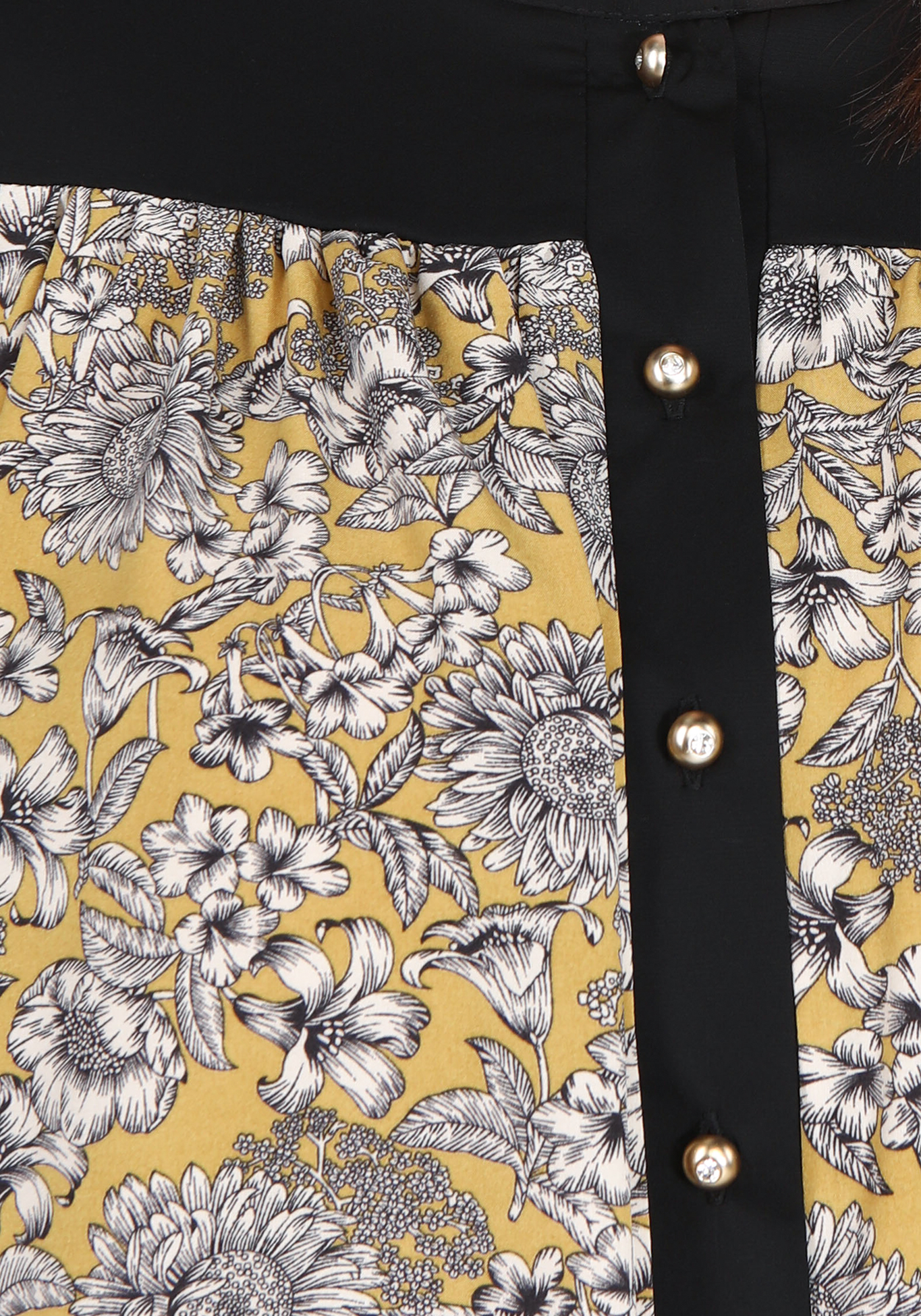 Блуза удлиненная с цветочным принтом Polina Romanova, размер 48 - фото 8