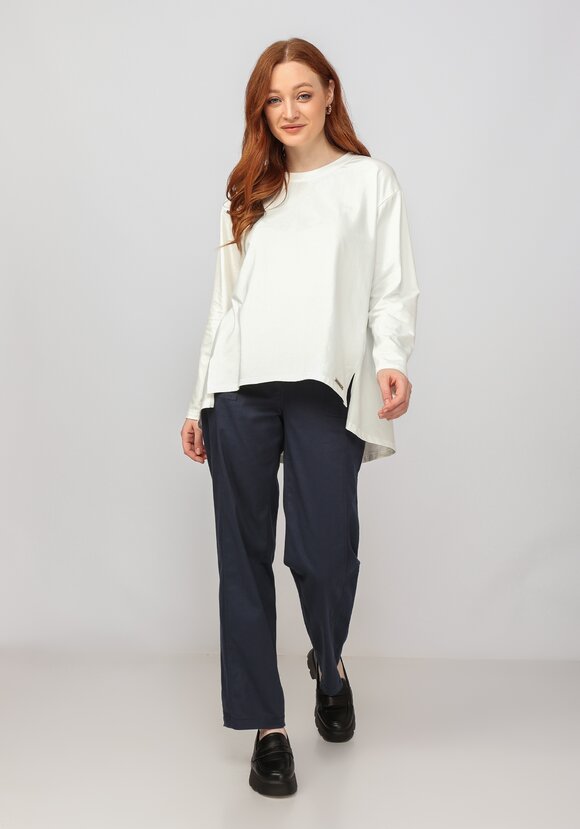 Туника свободного силуэта с разрезами шир.  580, рис. 2