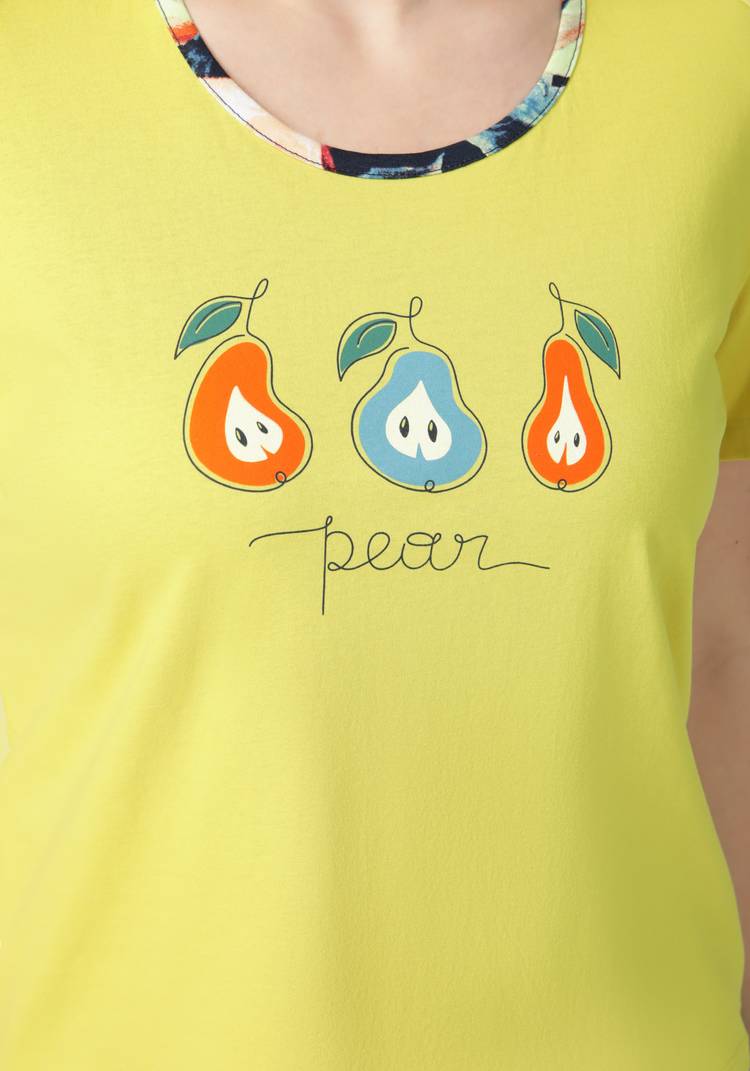 Пижама женская футболка и шорты Лада шир.  750, рис. 13