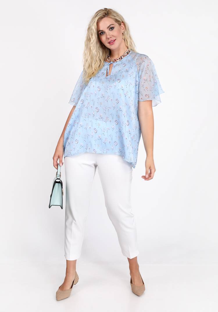 Блуза Искрометный взгляд шир.  750, рис. 10