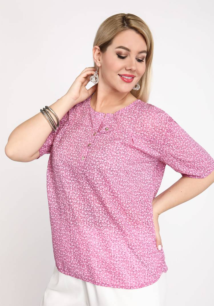 Блуза Карамельные мечты шир.  750, рис. 5