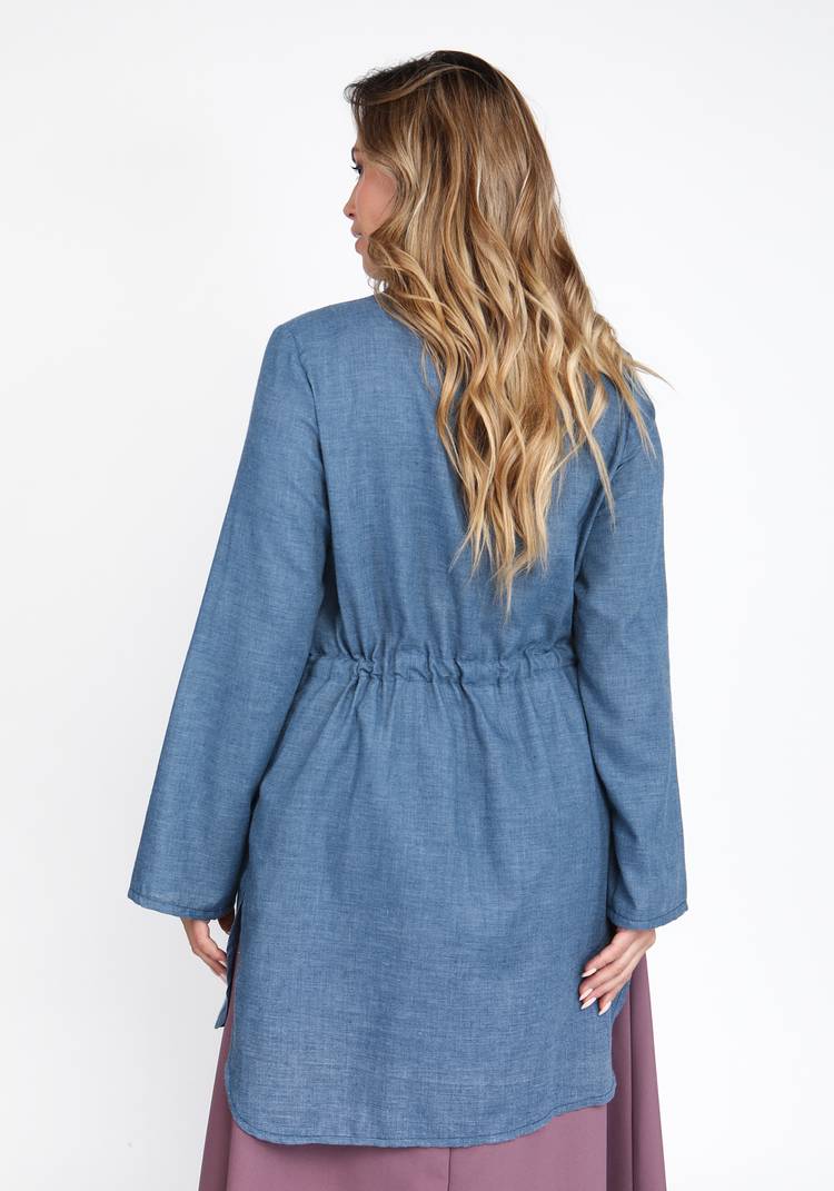 Рубашка удлиненная на кулиске шир.  750, рис. 3