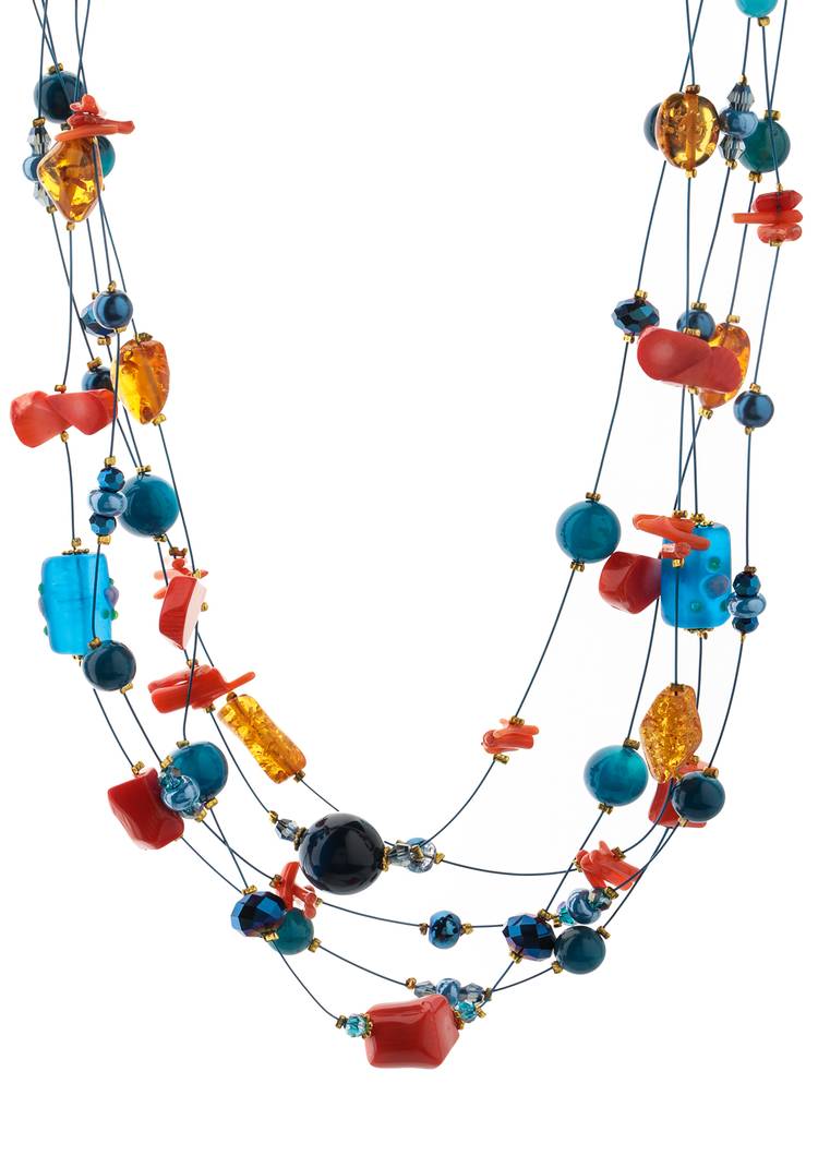 Колье Тропический рай шир.  750, рис. 3