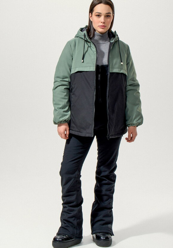 Куртка с капюшоном на молнии шир.  580, рис. 24