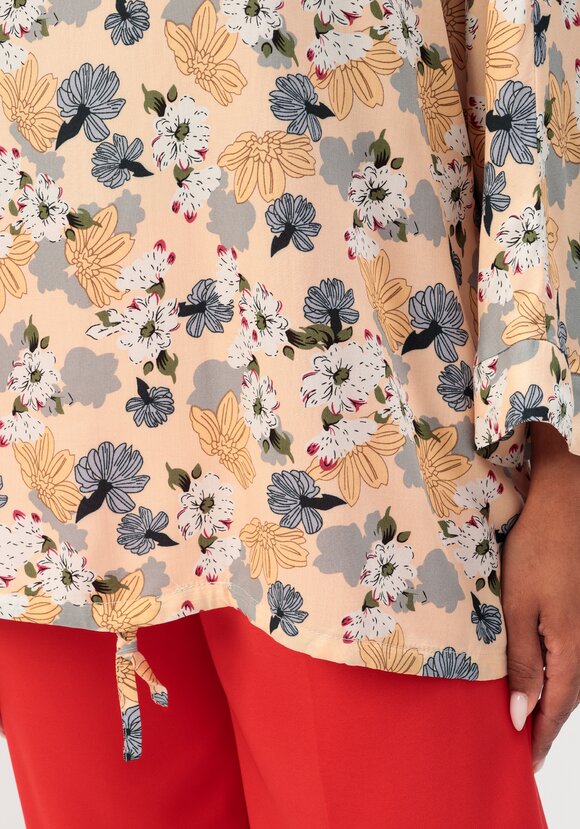 Блуза с принтом Валенсия шир.  580, рис. 25