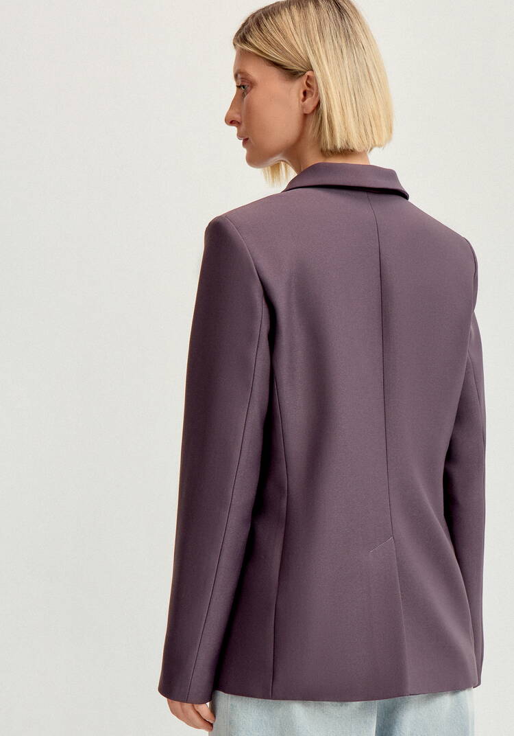 Пиджак на подкладке двубортный шир.  750, рис. 19