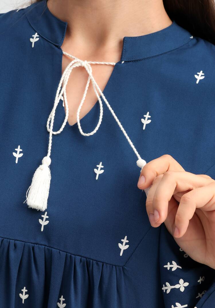 Блуза в стиле бохо шир.  750, рис. 16