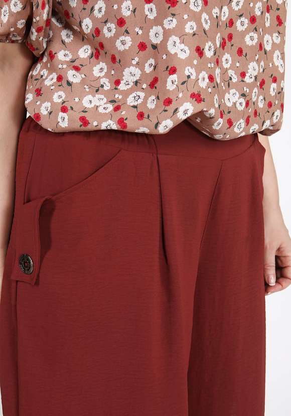 Шорты бермуды с карманами и патами шир.  580, рис. 8