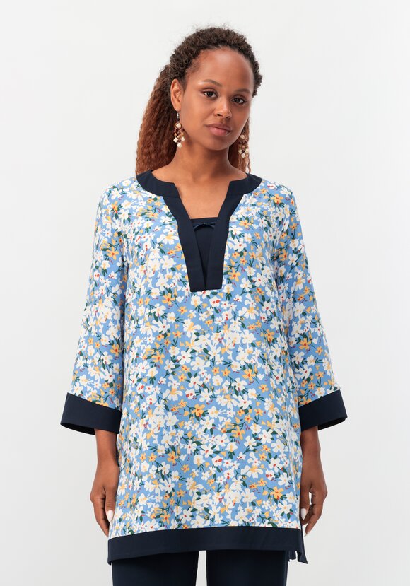 Туника с V-образным вырезом горловины шир.  580, рис. 4