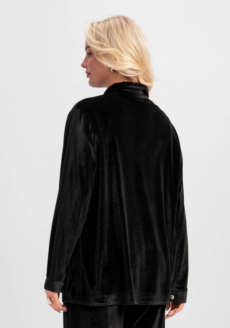 Блуза с дизайнерскими пуговицами шир.  750, рис. 12