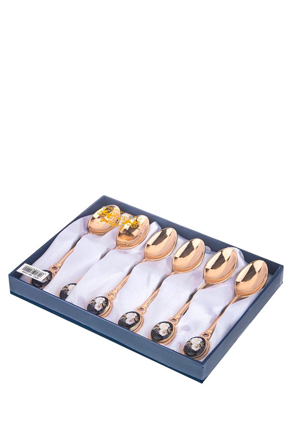 Набор из 6-ти чайных ложек Кобальт шир.  580, рис. 2