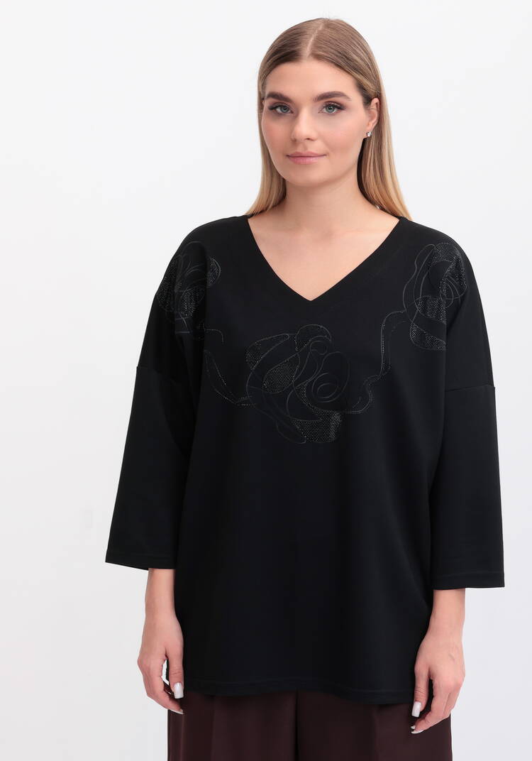 Блуза Утончённый вкус шир.  750, рис. 4