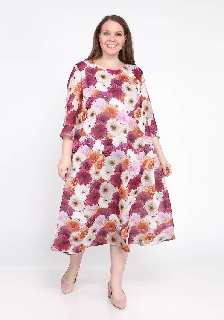 Платье с цветочным принтом Фанни шир.  750, рис. 5