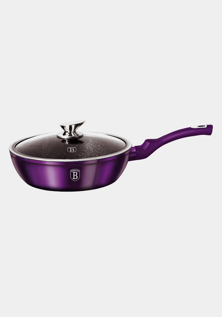 Сковородка с крышкой Royal purple 24 см шир.  750, рис. 1