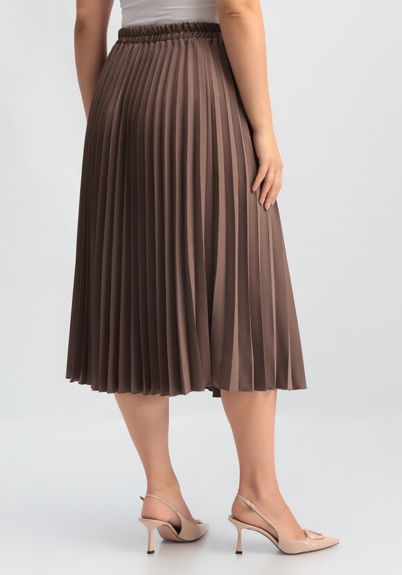 Юбка свободного кроя плиссированная шир.  580, рис. 19