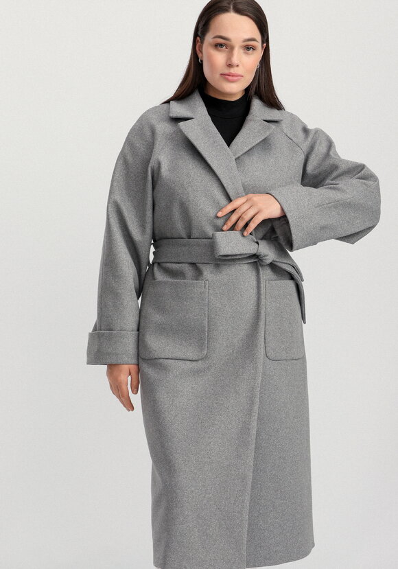 Пальто на подкладе длины миди шир.  580, рис. 22