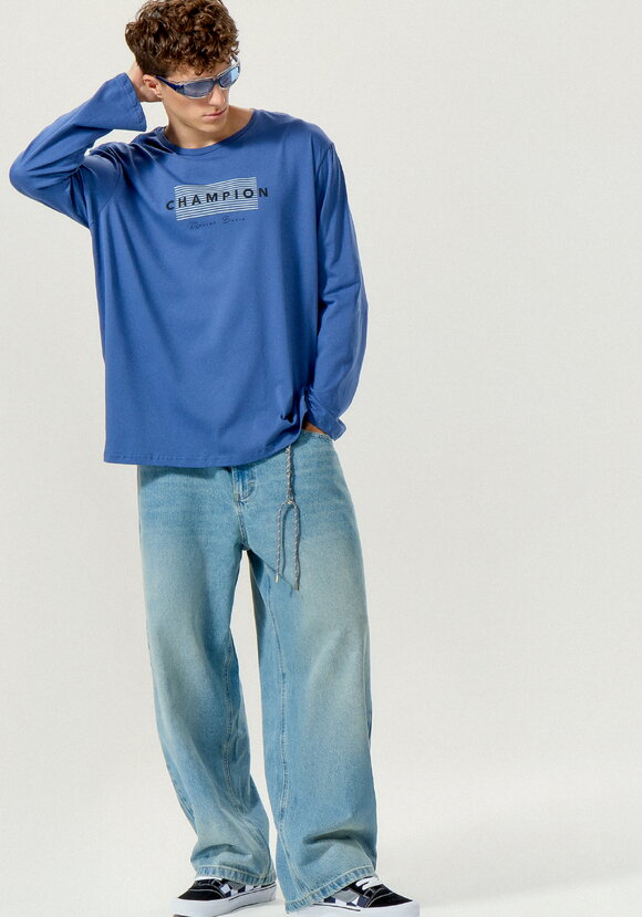 Лонгсливы с лаконичным принтом, 2 шт. шир.  580, рис. 35