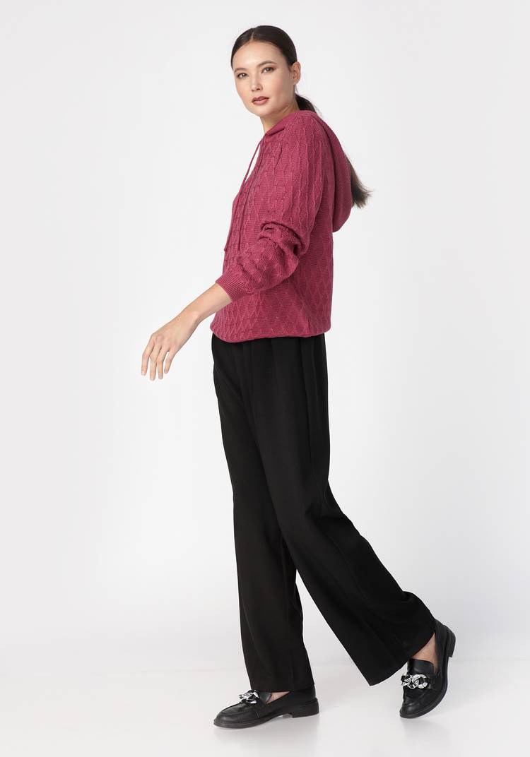 Джемпер женский с капюшоном шир.  750, рис. 9