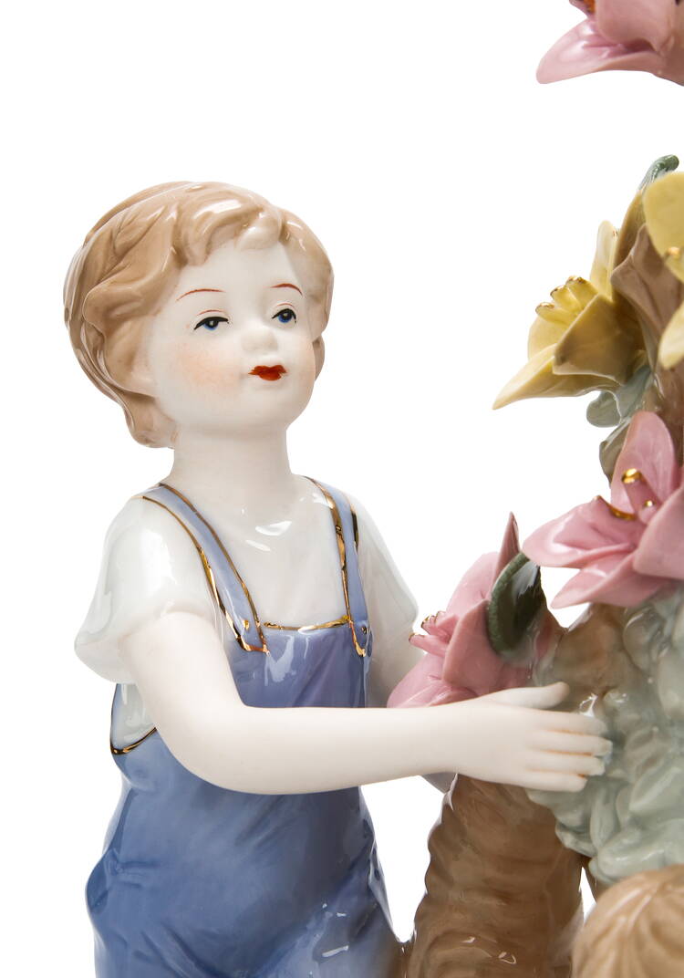 Статуэтка Дети в саду шир.  750, рис. 5