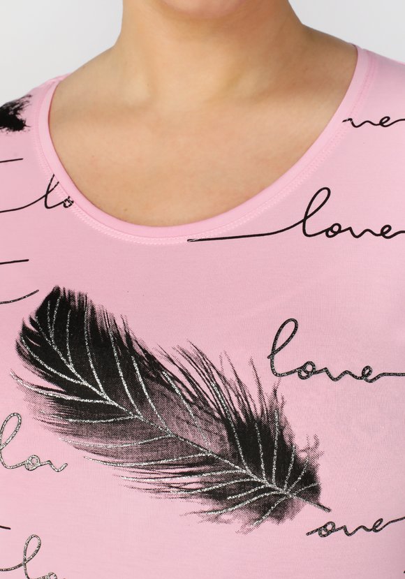 Блуза с принтом Белла шир.  580, рис. 14