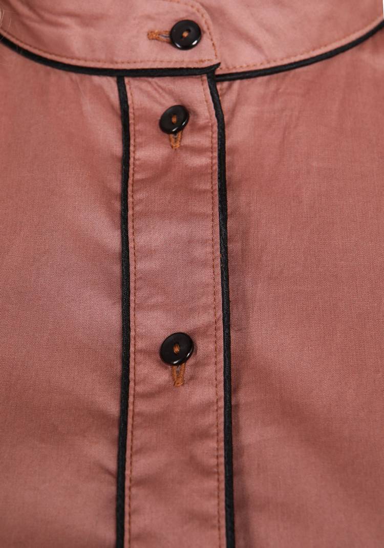 Блуза с отделкой кантом шир.  750, рис. 6