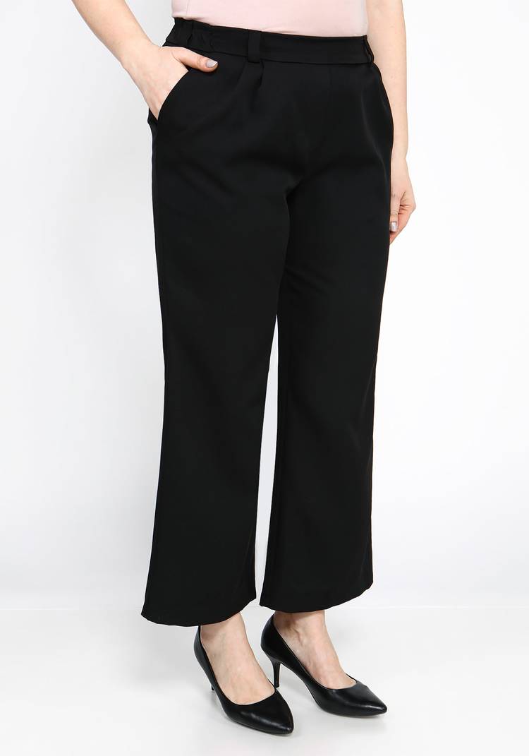 Брюки широкие на резинке с защипами шир.  750, рис. 9