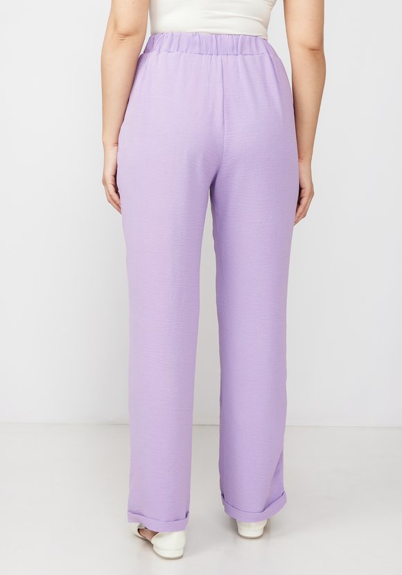 Комплект с ярким принтом на блузе шир.  580, рис. 30