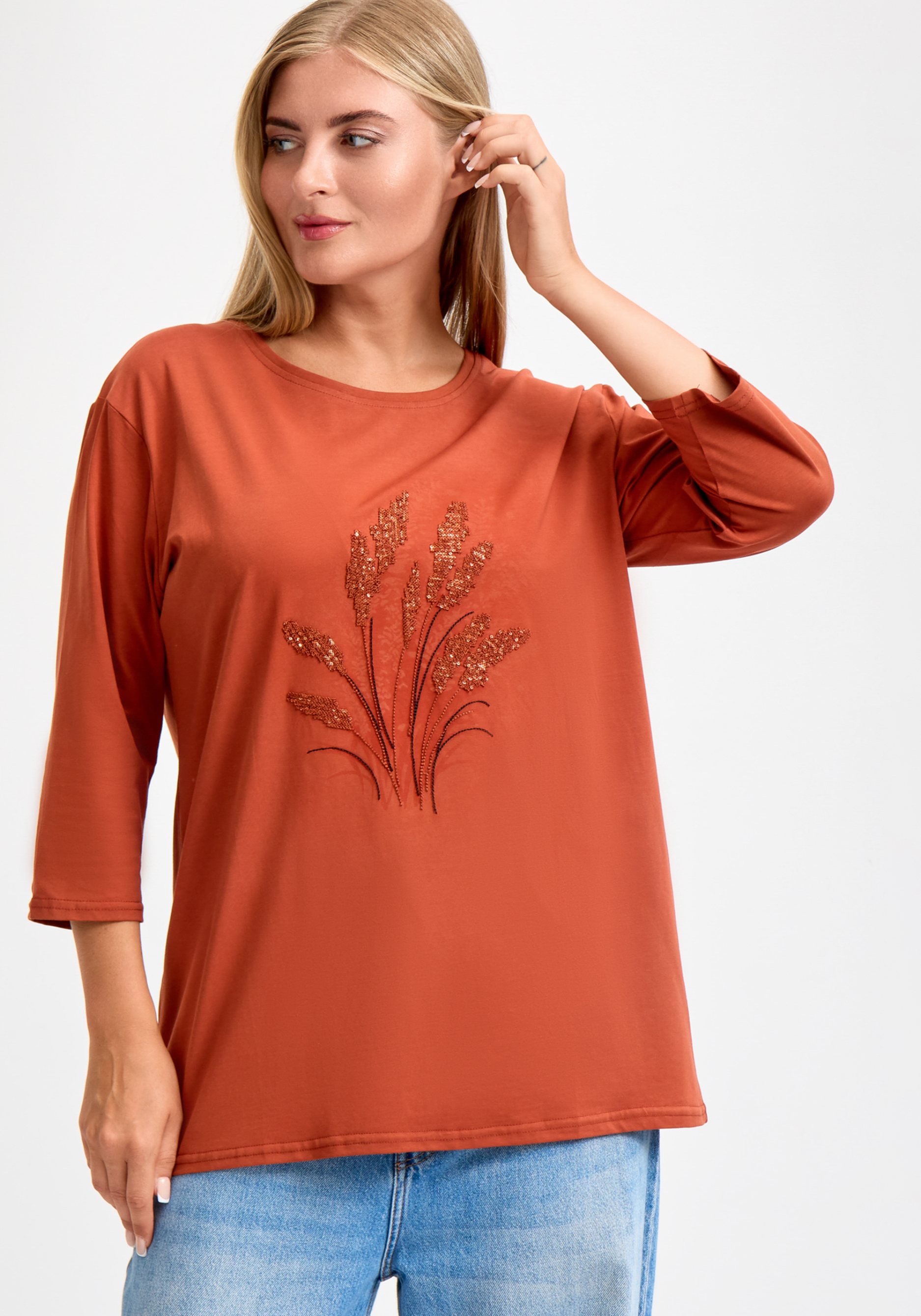 

Блуза "Аля", Оранжевый