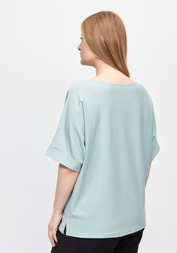 Блуза Загадочное ожерелье шир.  580, рис. 3