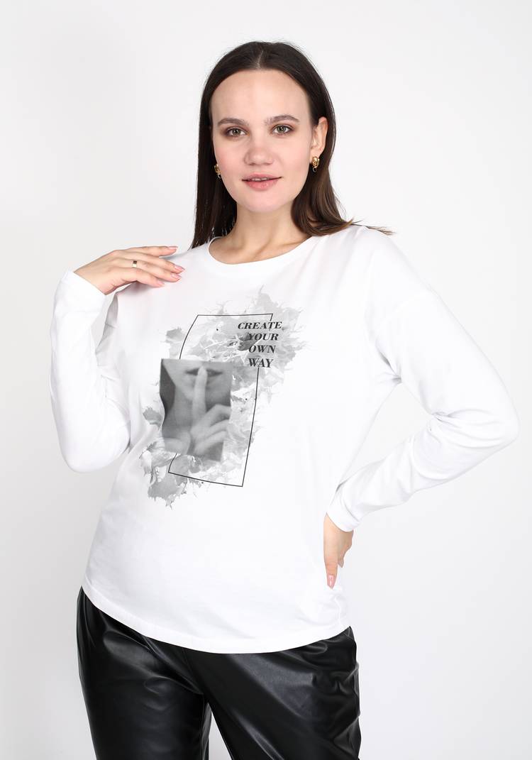 Лонгслив Шёпот сердца шир.  750, рис. 5