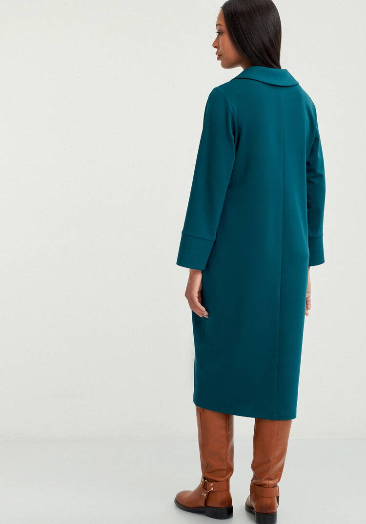 Платье с декоративными пугoвицами шир.  750, рис. 10