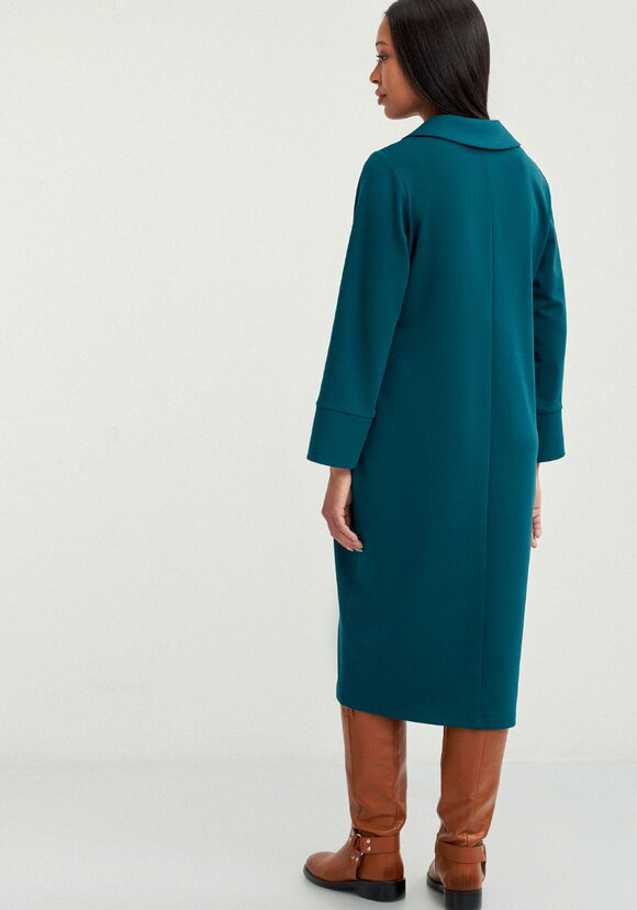 Платье с декоративными пугoвицами шир.  580, рис. 10