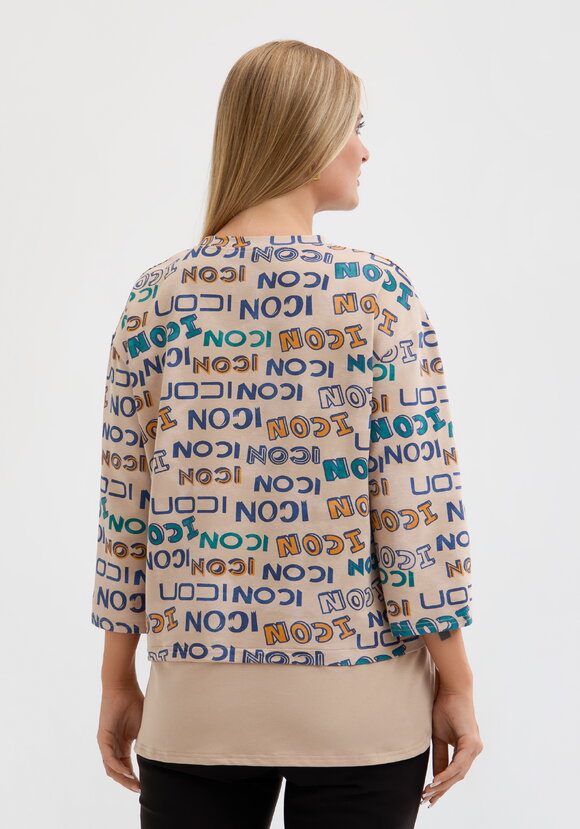 Блуза Евгения шир.  580, рис. 21