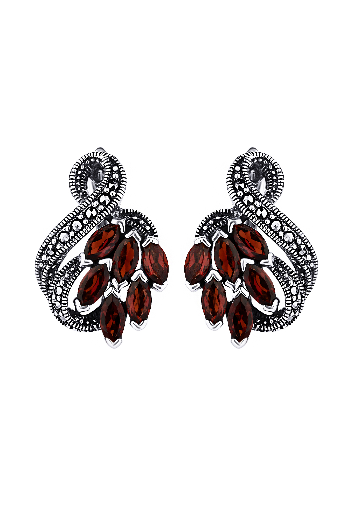 

Серьги серебряные "Соланж"