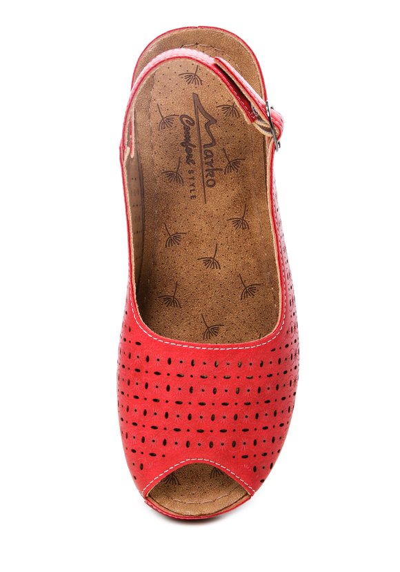 Босоножки женские Рая шир.  580, рис. 9