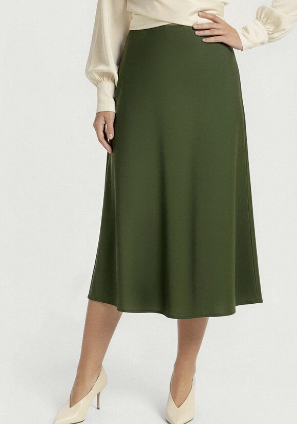 Юбка шелковая на резинке по поясу шир.  580, рис. 2