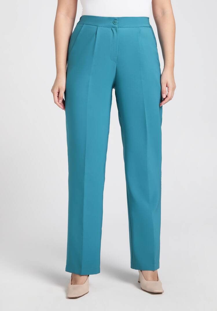 Брюки классика прямые от бедра шир.  750, рис. 22