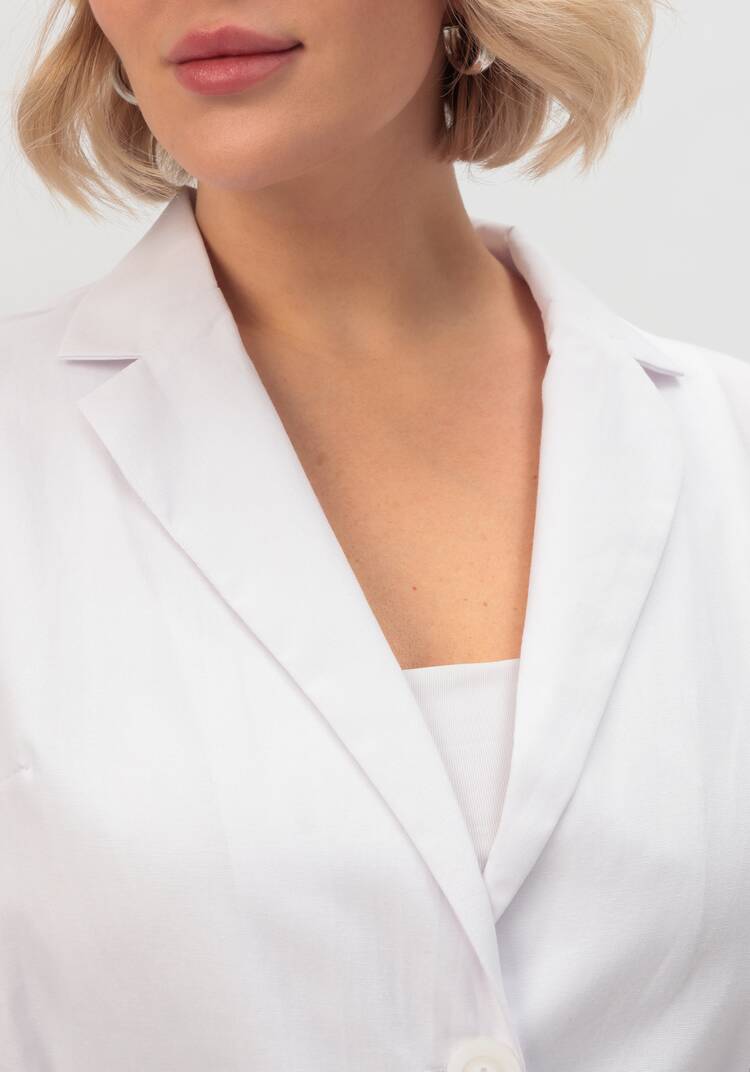 Пиджак с поясом из льна и хлопка шир.  750, рис. 23