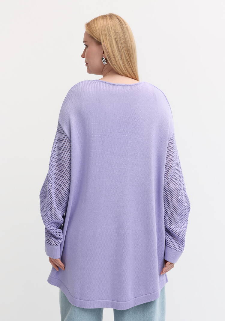 Кардиган оригинальной вязки прямого кроя шир.  750, рис. 9