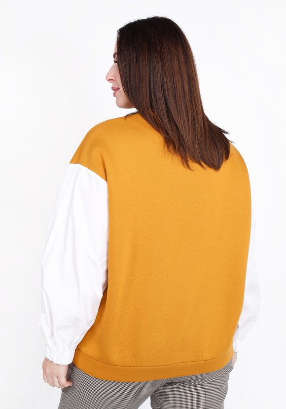 Свитшот комбинированный шир.  580, рис. 4