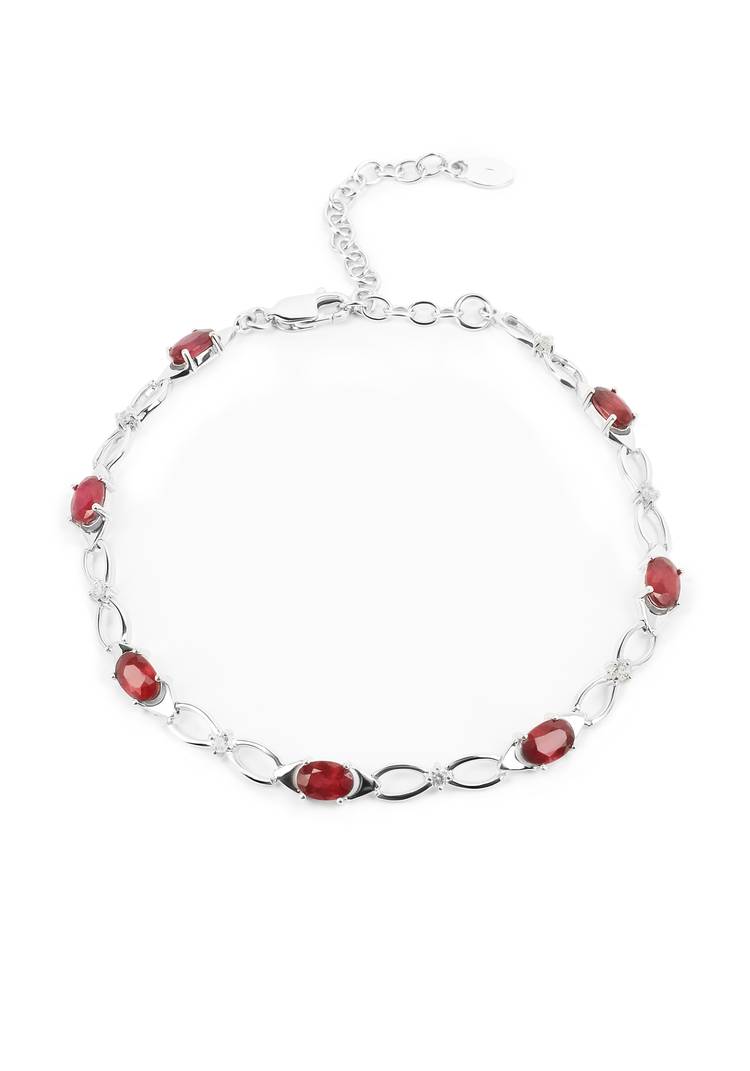 Браслет серебряный Драгоценное сияние шир.  750, рис. 5