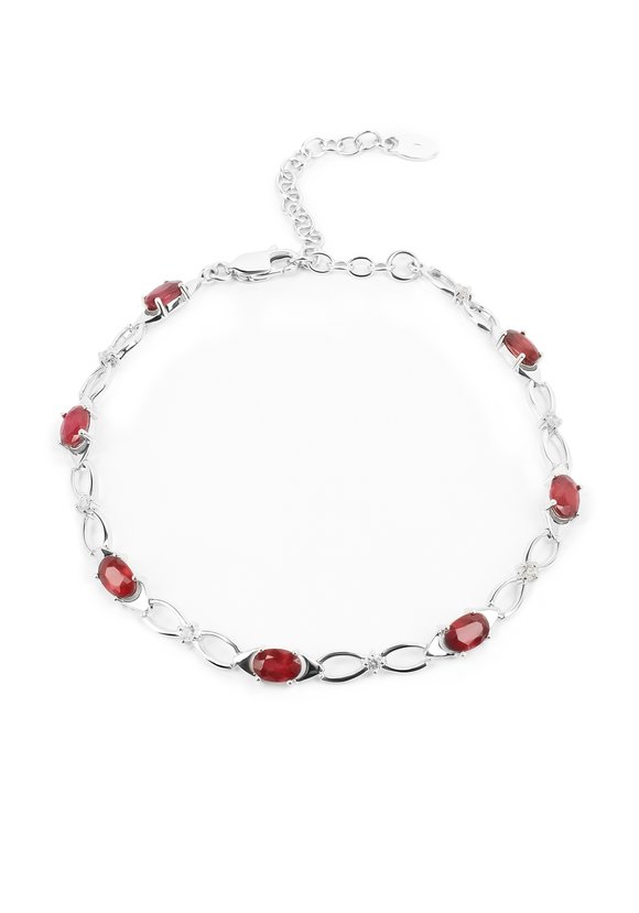 Браслет серебряный Драгоценное сияние шир.  580, рис. 5