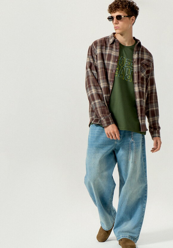 Комплект футболок с лаконичным принтом, 2 шт. шир.  580, рис. 34