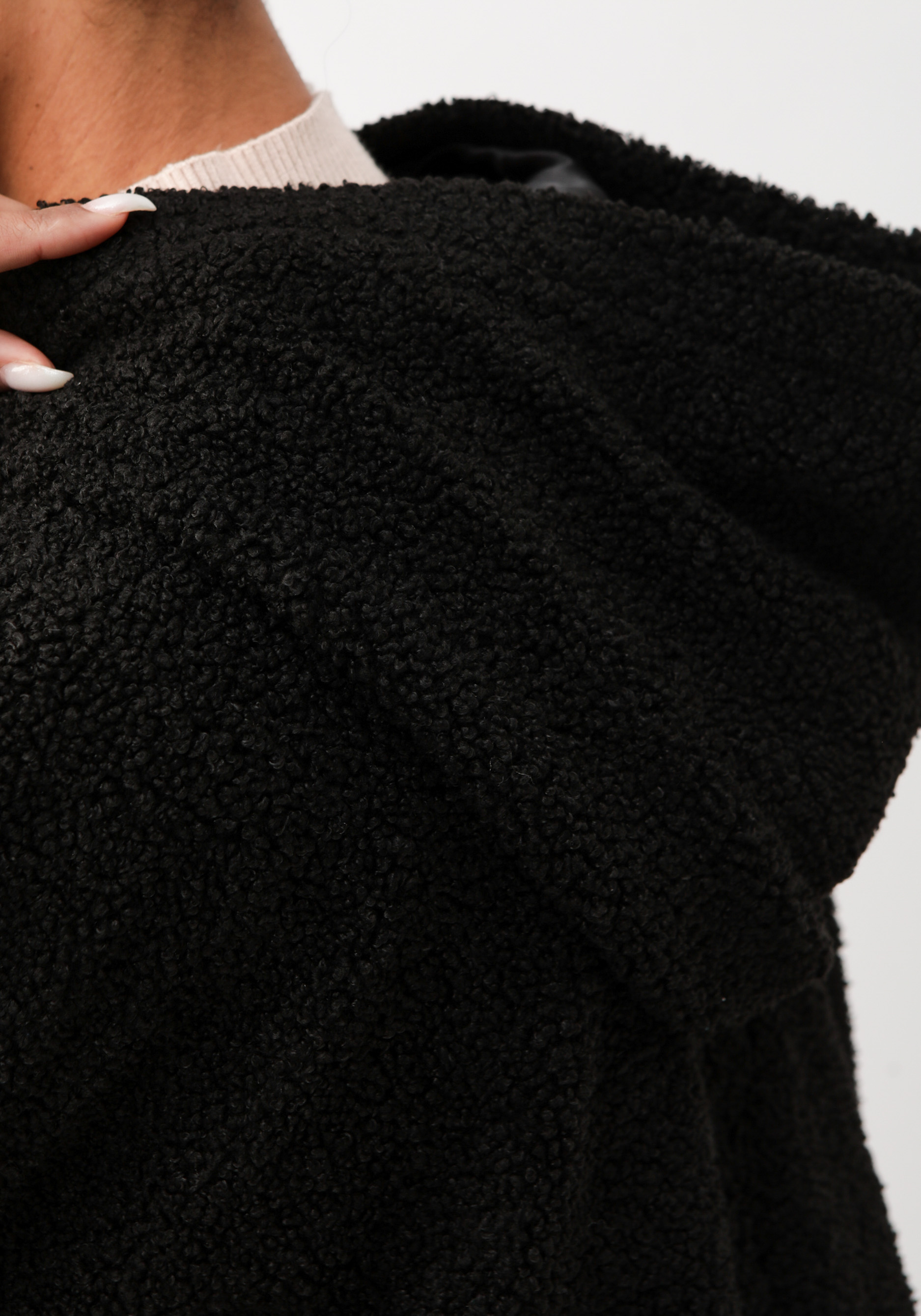 Пальто "Севиль" ZORY, цвет черный, размер 64-66 - фото 8