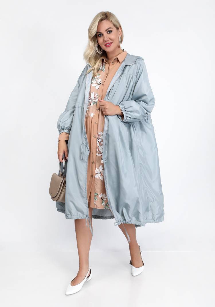 Плащ-парка с капюшоном шир.  750, рис. 13