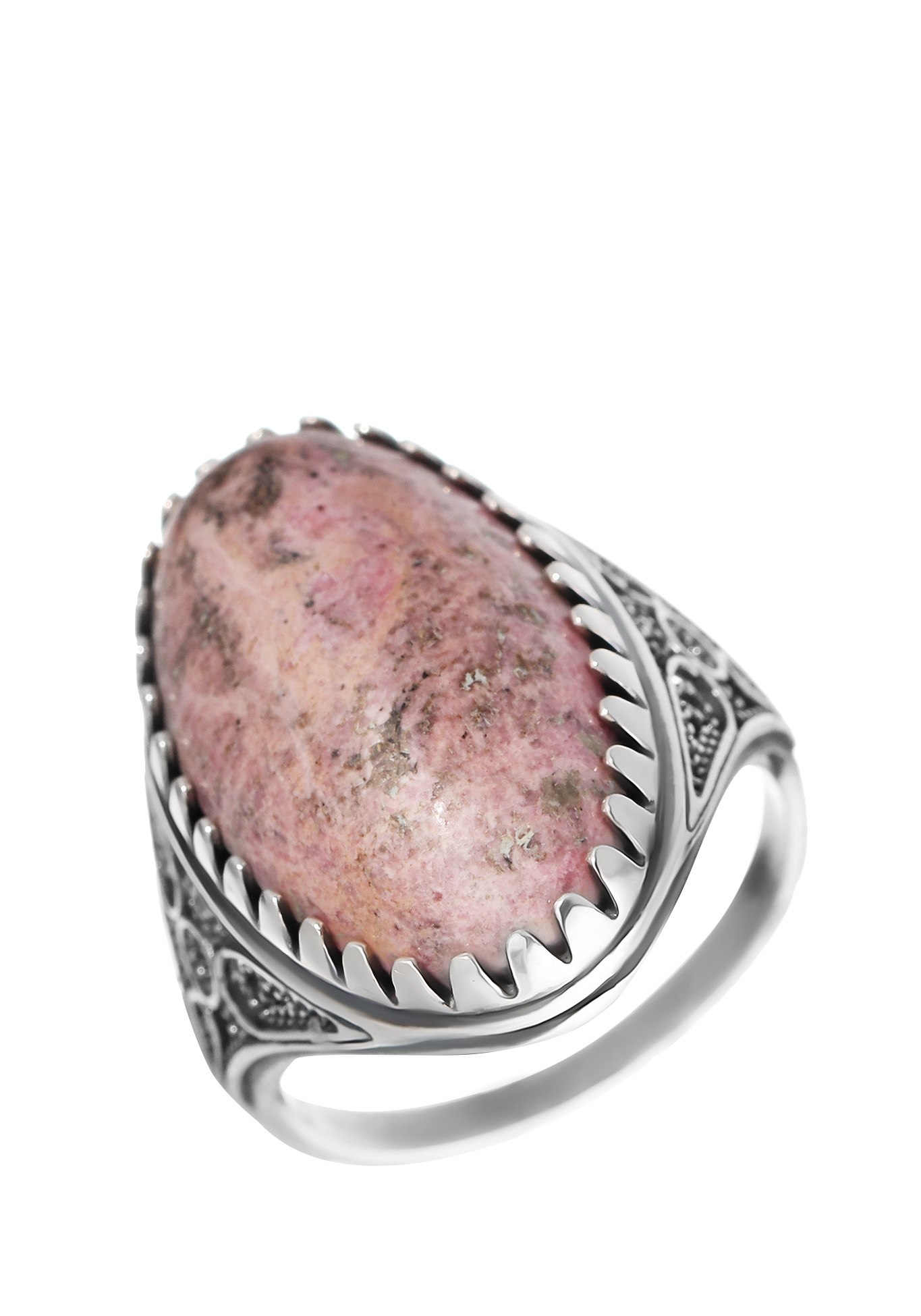 Серебряное  кольцо "Эйприл" Красная пресня, цвет белый, размер 18 перстень - фото 2