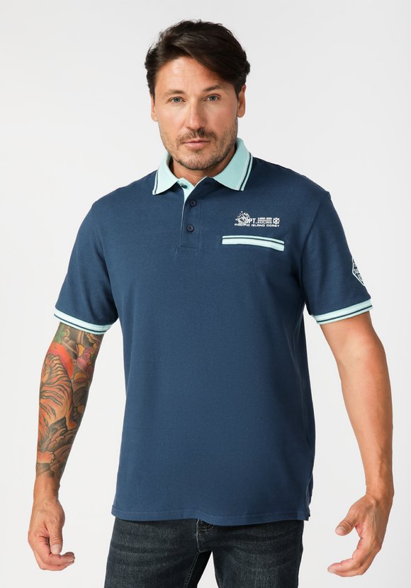 Комплект из 2х поло из хлопка Базиль шир.  580, рис. 2